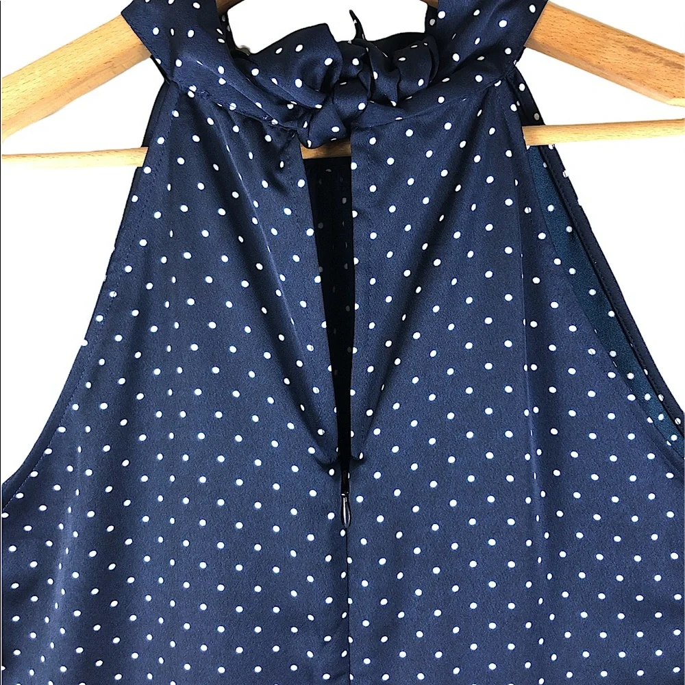 J. Crew PLUS Tie-Neck Halter Jumpsuit - Picture 8 of 10